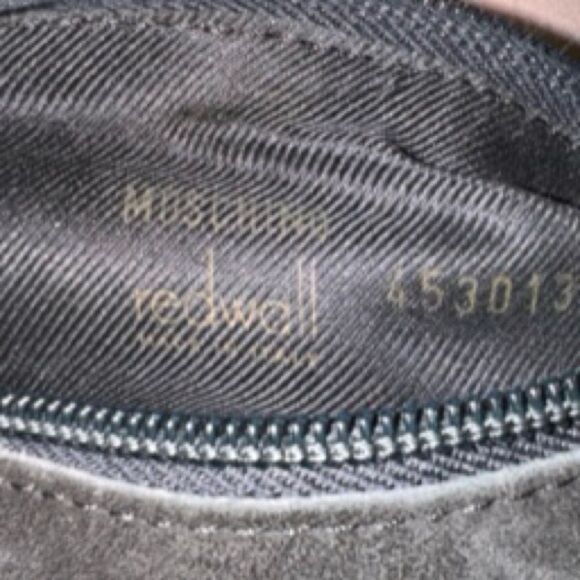 Vintage Moschino Black Suede & Gold Studded Clutch Bag - Picture 6 of 11